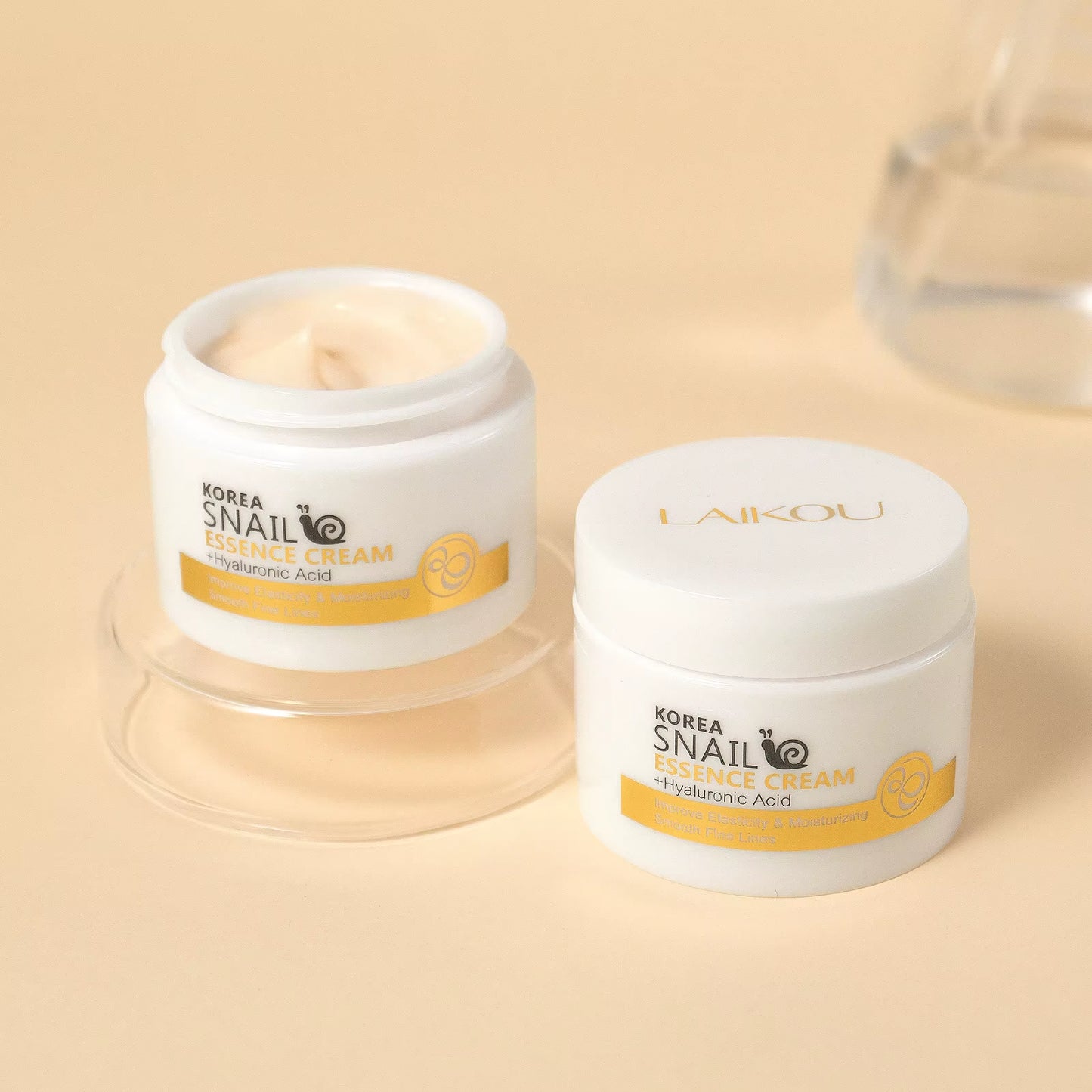 Snail Face Cream Improve Roughness Tighten Skin Repair Damaged Skin Moisturizing Shrink Pores Nourish Rejuvenate Skin Skin Care