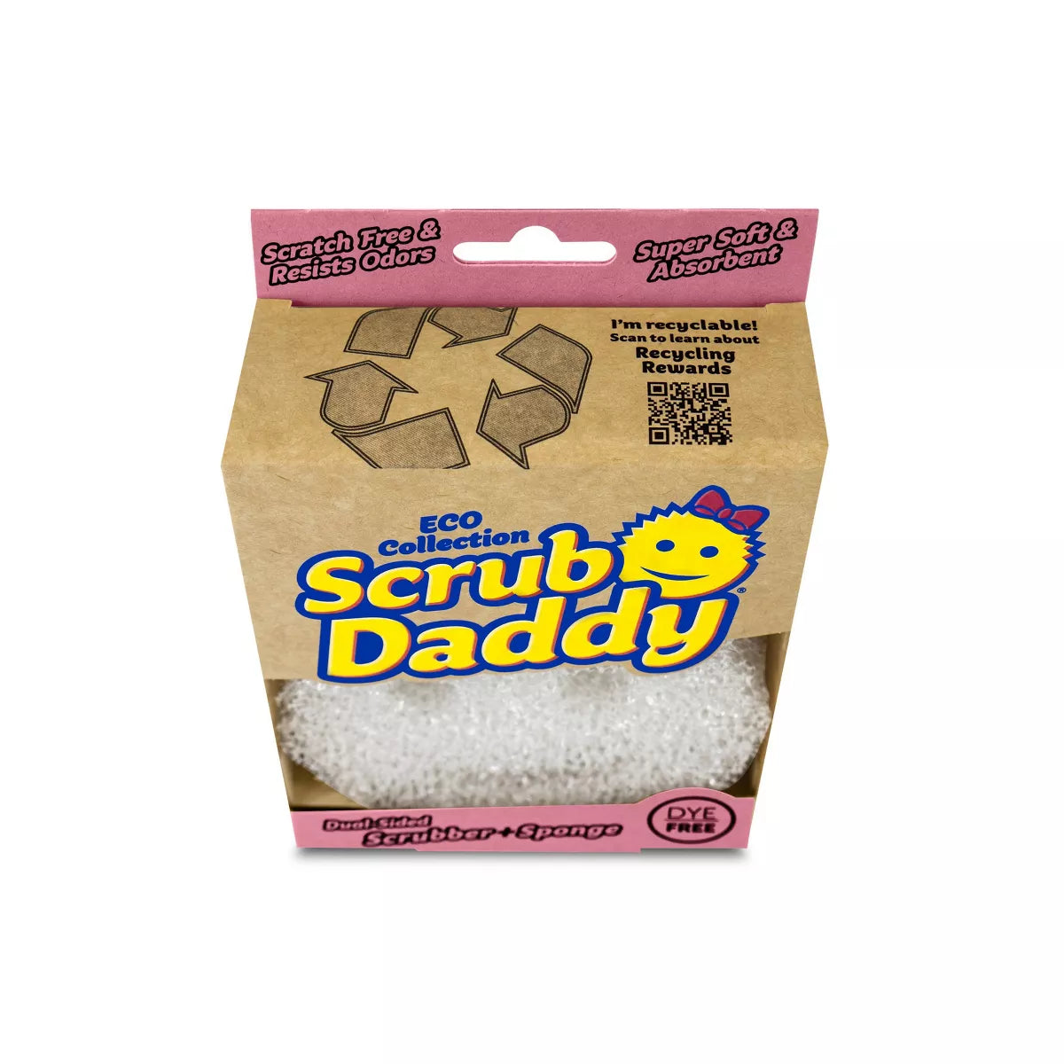 Scrub Daddy Dye Free Scrub Mommy Sponge