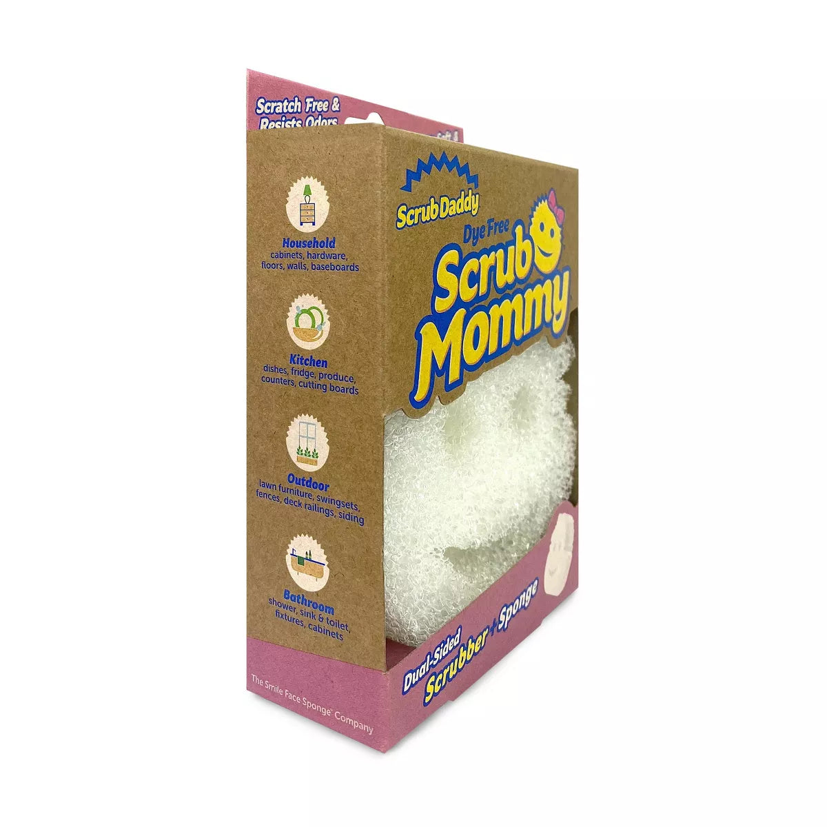 Scrub Daddy Dye Free Scrub Mommy Sponge