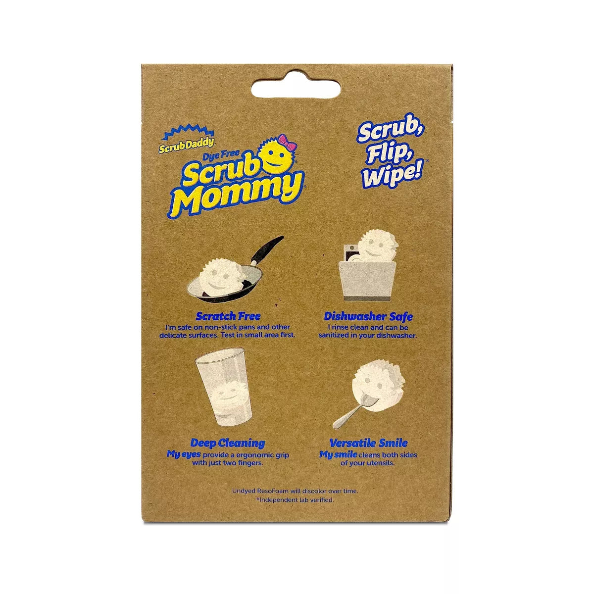 Scrub Daddy Dye Free Scrub Mommy Sponge