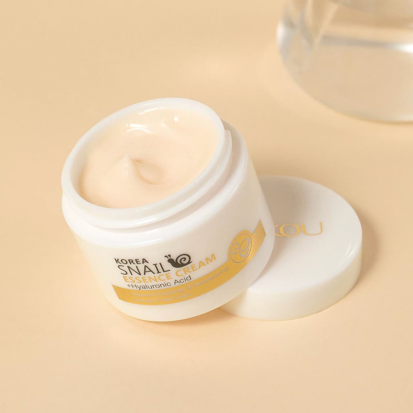 Snail Face Cream Improve Roughness Tighten Skin Repair Damaged Skin Moisturizing Shrink Pores Nourish Rejuvenate Skin Skin Care